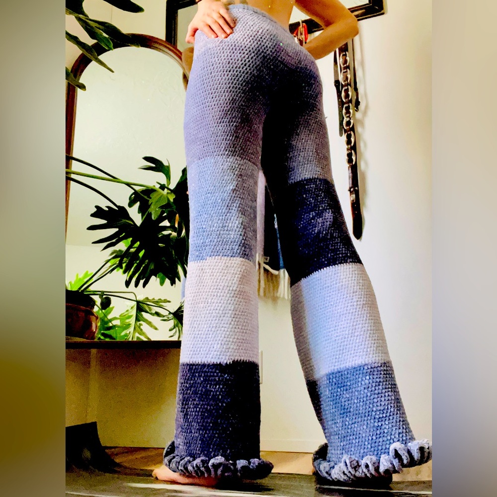 Handmade Velvet Pant Bottoms